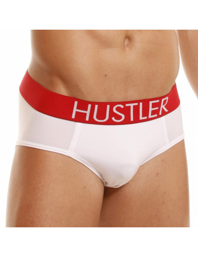 Мужские брифы HUSTLER на широкой резинке из микрофибры