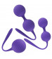 Фиолетовый набор вагинальных шариков 3 Kegel Training Balls