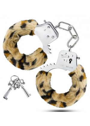 Леопардовые игровые наручники Cuffs