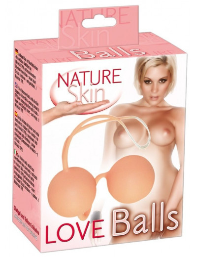 Вагинальные шарики Colours Nature Skin