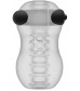 Прозрачный мастурбатор с вибропулей GoodHead Vibrating Helping Head Pro