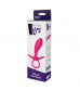 Розовая анальная пробка Silky Anal Finger - 14,5 см.