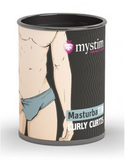 Компактный мастурбатор MasturbaTIN Curly Curtis