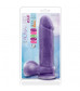 Фиолетовый фаллоимитатор Bold Massive 9 Inch Dildo - 24,1 см.