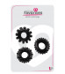 Набор из 3 черных эрекционных колец SET OF 3 COCKRINGS