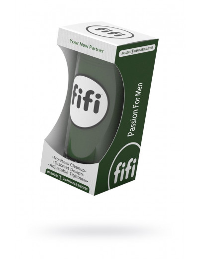 Зеленый нереалистичный мастурбатор FIFI MALE