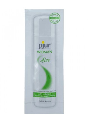 Лубрикант на водной основе pjur WOMAN Aloe - 2 мл.