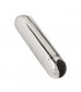 Серебристая перезаряжаемая вибропуля Rechargeable Hideaway Bullet - 7,5 см.