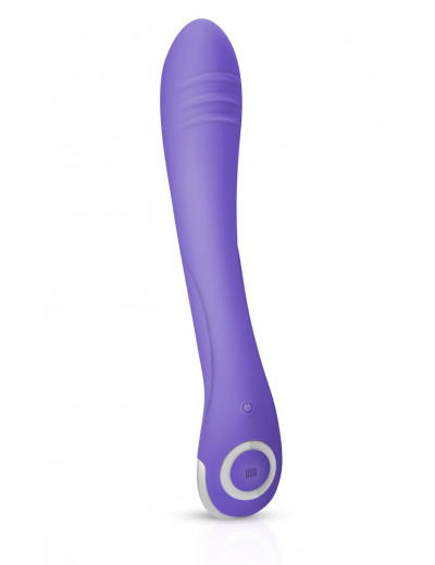 Фиолетовый вибратор для G-стимуляции Lici G-Spot Vibrator - 22,5 см.