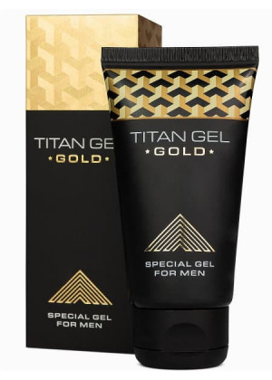 Гель для увеличения члена Titan Gel Gold Tantra - 50 мл.