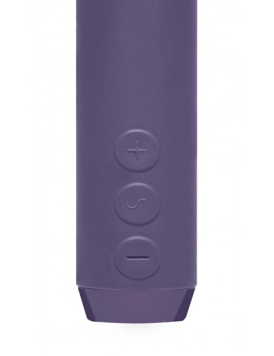 Фиолетовый мини-вибратор G-Spot Bullet - 11,4 см.