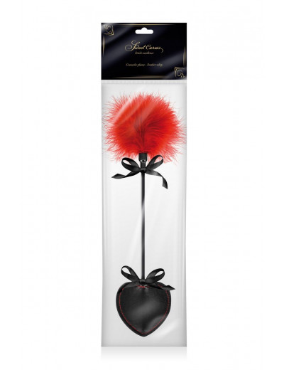 Стек с пуховкой Sweet Caress Feather Whip - 44 см.