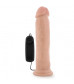Телесный вибратор-реалистик Dr. Throb 9.5 Inch Vibrating Realistic Cock - 24,1 см.