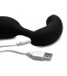 Черный стимулятор простаты 10X P-Flexer Prostate Stimulating Anal Butt Plug - 13,7 см.