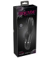 Черный вибратор-кролик с электростимуляцией E-Stim Rabbit Vibrator - 19,3 см.