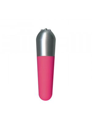 Розовый мини-вибратор Funky Vibrette - 11 см.
