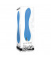 Голубой вибратор для G-точки Blue Crush - 11,9 см.