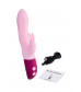 Розовый вибратор-кролик Hello Rabbit - 24,5 см.