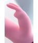 Розовый вибратор-кролик Hello Rabbit - 24,5 см.