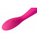 Ярко-розовый G-стимулятор IRIS Clitoral   G-spot Vibrator - 18 см.