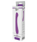 Фиолетовый вибромассажер SLIM NECK G-FLEX - 17,7 см.