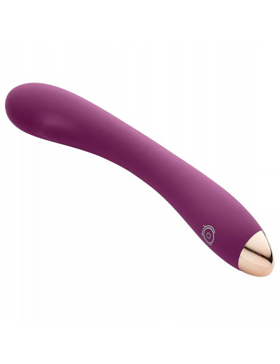 Фиолетовый стимулятор G-точки G-Spot Slim Flexible Vibrator - 22 см.