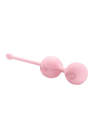 Нежно-розовые вагинальные шарики Kegel Tighten Up I