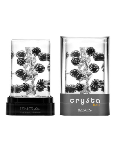 Прозрачный мастурбатор Tenga Crysta Ball