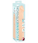 Телесная насадка-удлинитель Silicone Extension - 19 см.
