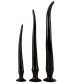 Набор из 3 длинных анальных пробок Super Long Flexible Butt Plug Set