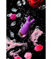 Фиолетовый стимулятор эрогенных зон Eromantica BUNNY - 12,5 см.