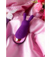 Фиолетовый стимулятор эрогенных зон Eromantica BUNNY - 12,5 см.