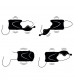 Черный мастурбатор Jamyjob Rechargeable Head Stroker Masturbator