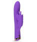 Фиолетовый вибратор-кролик The Princess Butterfly Vibrator - 20,5 см.