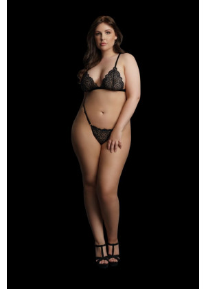 Роскошный комплект белья Magic Lace Velvet Lingerie Set