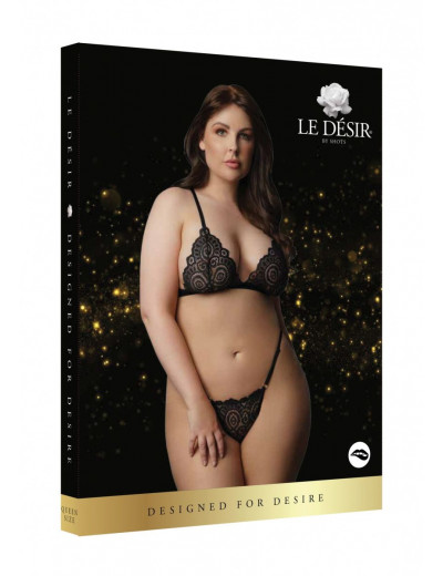 Роскошный комплект белья Magic Lace Velvet Lingerie Set