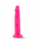 Розовый реалистичный фаллоимитатор на присоске NEO 7.5INCH DUAL DENSITY COCK - 17 см.