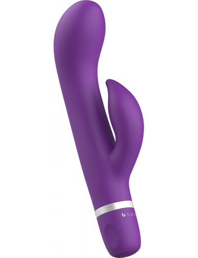 Фиолетовый вибратор-кролик Bwild Classic Marine - 19,3 см.