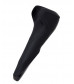Чёрный нереалистичный мастурбатор с вибрацией Satisfyer Men Wand