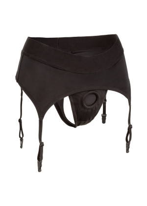 Пояс-трусики для фиксации насадок Boundless Thong with Garter L/XL