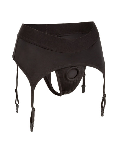 Пояс-трусики для фиксации насадок Boundless Thong with Garter L/XL