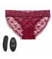 Кружевные трусики с клиторальным вибратором Remote Control Panty Set S/M