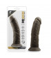 Коричневый фаллоимитатор 8 Inch Cock With Suction Cup - 20,3 см.