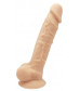 Телесный реалистичный фаллоимитатор DILDO 9INCH FLESH - 22,9 см.