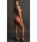 Пояс для чулок с гартерами и наклейкой Kiss Garterbelt   Dazzling Sticker