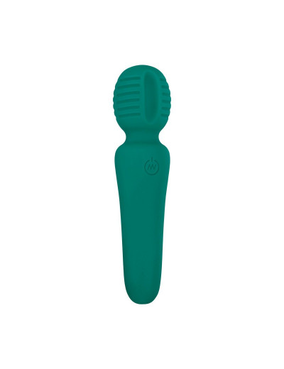 Зеленый мини-wand Eve s Petite Private Pleasure Wand - 14,8 см.