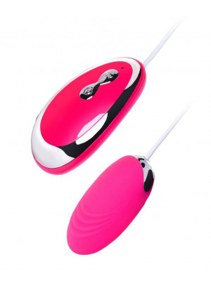 Розовое виброяйцо A-Toys - 6,5 см.