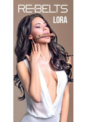 Кляп-трензель Lora с металлическими кольцами