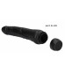 Черный вибромассажер Multispeed G-Spot Vibrator - 23,5 см.