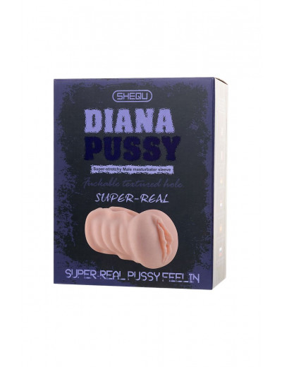 Реалистичный мастурбатор-вагина Diana